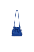 BOLSA PEQUENA EM COURO AZUL