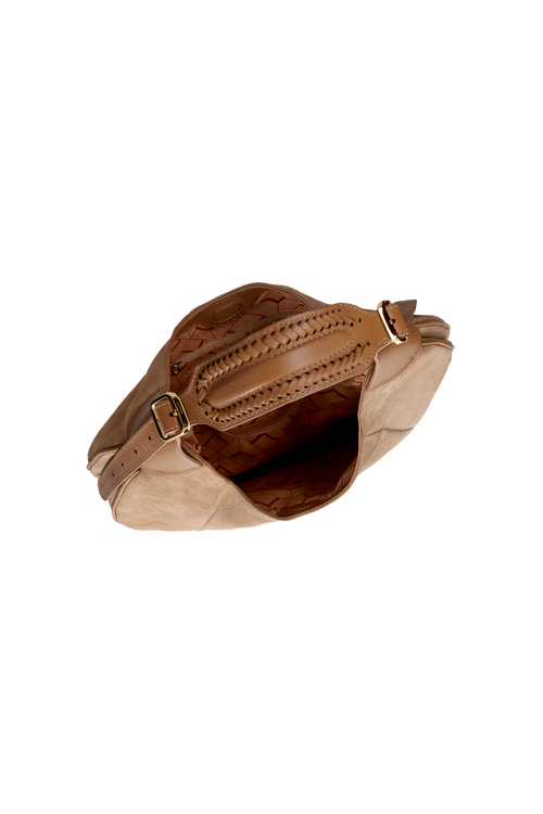 BOLSA GRANDE EM CAMURÇA