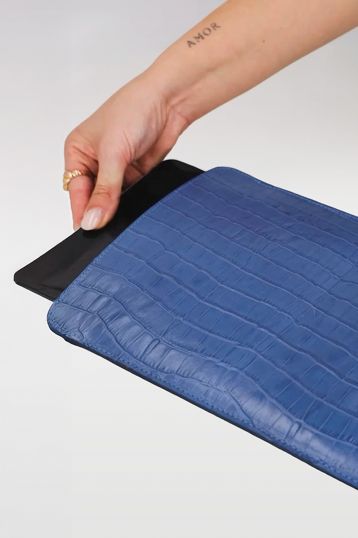 CASE PARA IPAD EM COURO